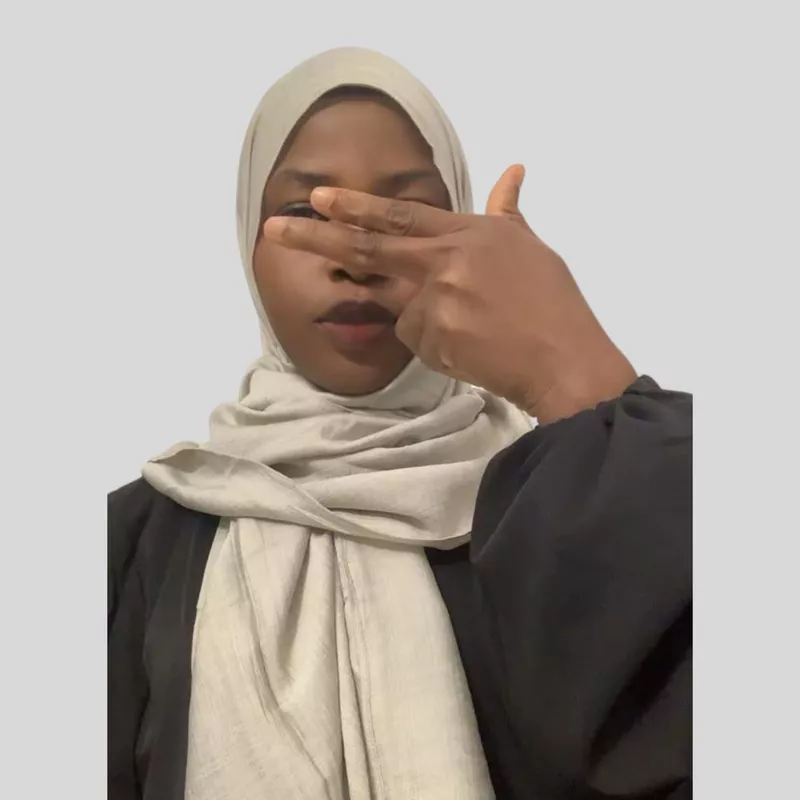 NUDE SCARF