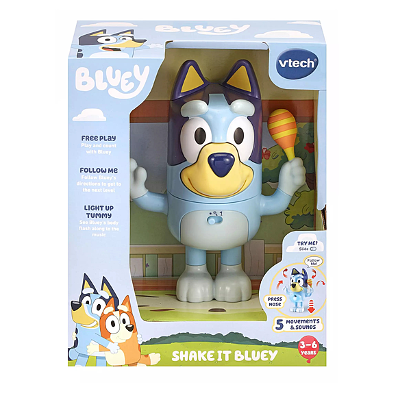 Vtech Bluey Shake It Bluey Playset