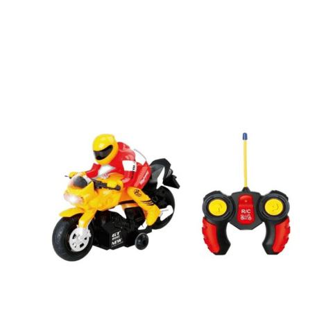 Remote Control RC Motorcycle Set - Red