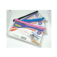 Helix Medium Clear Pencil Case