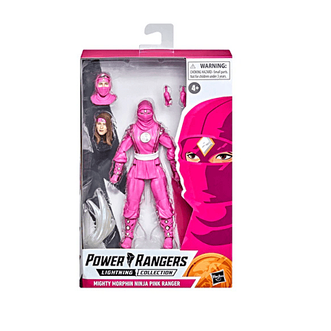 Power Rangers Lightning Collection Mighty Morphin Ninja Pink Ranger
