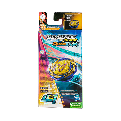 Beyblade Burst Quad Strike Fierce Achilles A8 Single Pack