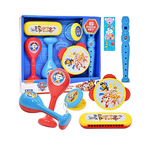 Paw Patrol 6 Piece Musical Instruments - Purple