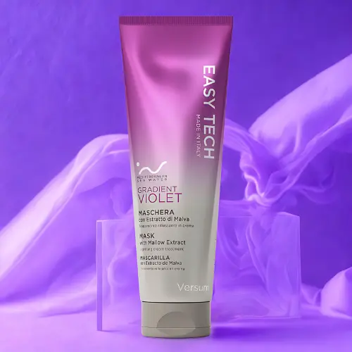 Versum Gradient Tone Violet Mask for adding vibrant violet tone to blonde or lightened hair Versum Gradient Tone Violet Mask for adding vibrant violet tone to blonde or lightened hair
