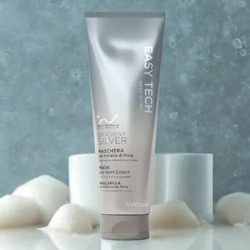 Versum Gradient Tone Silver Mask for toning and nourishing blonde, gray, or highlighted hair Versum Gradient Tone Silver Mask for toning and nourishing blonde, gray, or highlighted hair