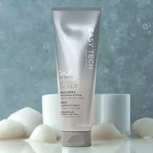 Versum Gradient Tone Silver Mask for toning and nourishing blonde, gray, or highlighted hair