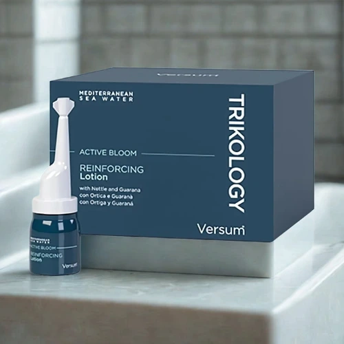 Reinforcing Lotion Phials Versum for intensive strengthening of fragile or thinning hair Reinforcing Lotion Phials Versum for intensive strengthening of fragile or thinning hair
