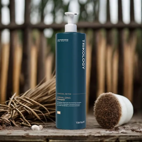 Versum Normalizing Shampoo Charcoal Detox for deep scalp and hair cleansing