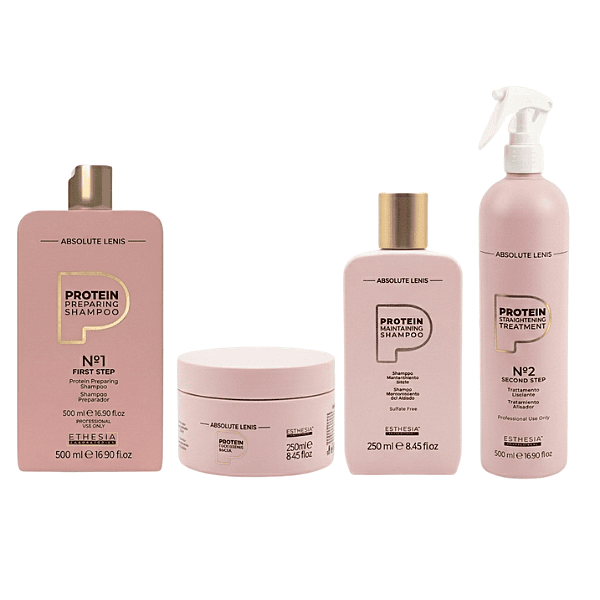 Esthesia Absolute Lenis Disciplining and Anti-Frizz System for smooth, frizz-free hair