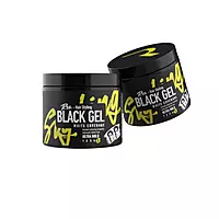 Roqvel Black Styling Gel for strong hold and temporary gray hair coverage