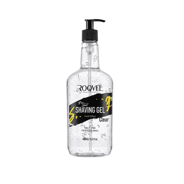 Roqvel Shaving Gel Clear for smooth shaving and better razor glide