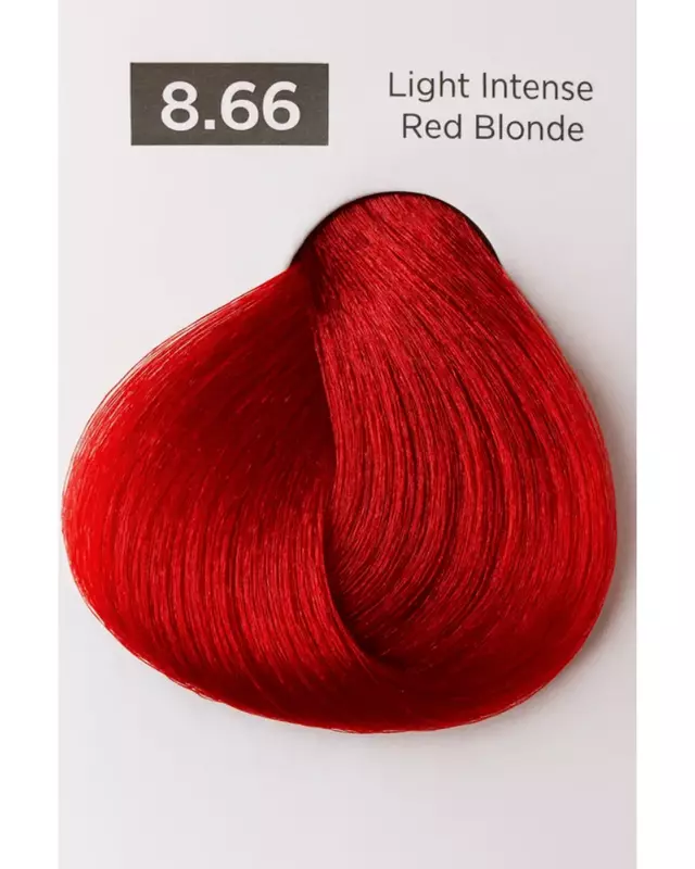 Intense Red Easy Tech Versum for professional intense red hair color and gray coverage