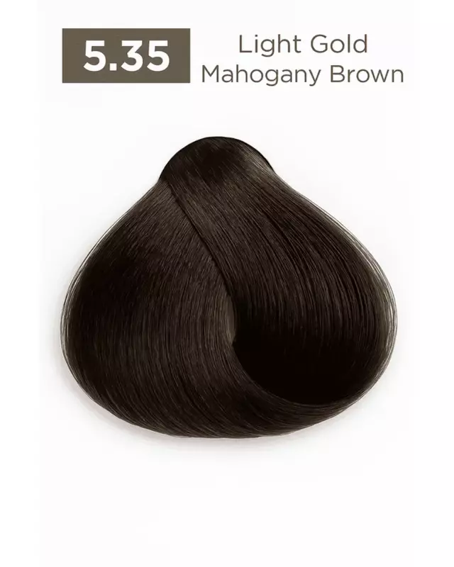 Gold Mahogany Easy Tech Versum for professional gold mahogany hair color and gray coverage