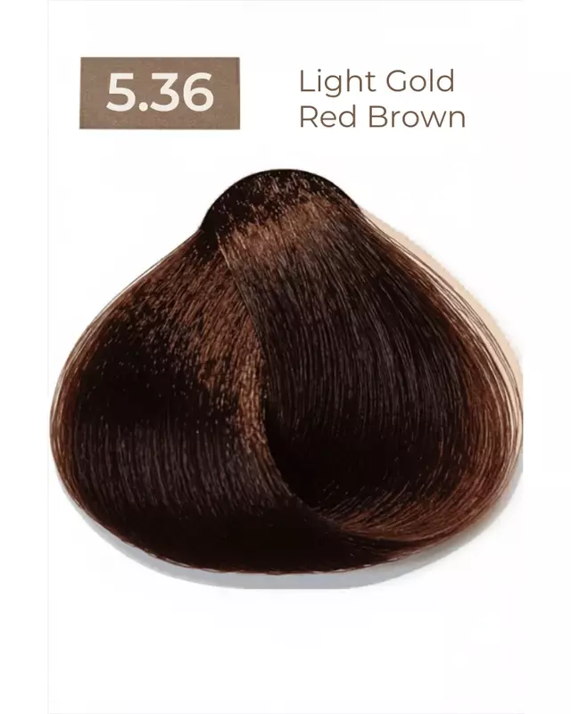 Gold Red Easy Tech Versum for professional gold red hair color and gray coverage