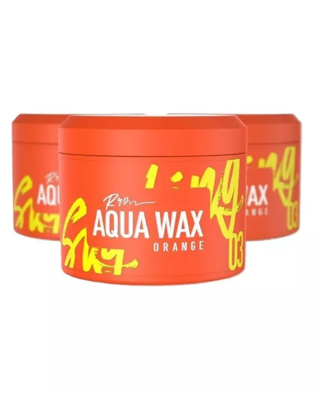 Roqvel Aqua Wax 03 Aqua Orange hair wax with sweet fruit essence for strong hold