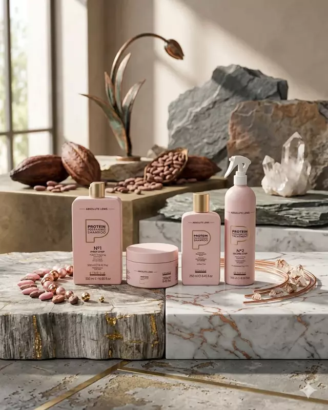 Esthesia Absolute Lenis Disciplining and Anti-Frizz System for smooth, frizz-free hair