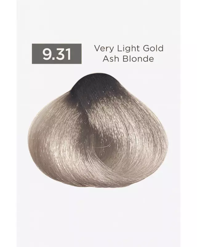 Gold Ash Easy Tech Versum for professional gold ash hair color and gray coverage