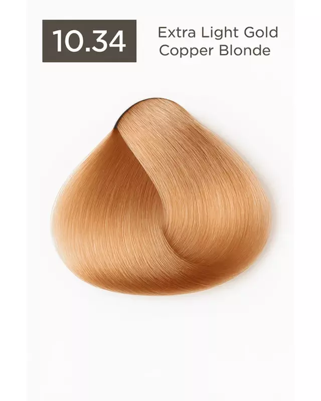 Gold Copper Easy Tech Versum for professional gold copper hair color and gray coverage