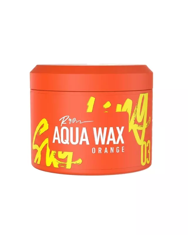 Roqvel Aqua Wax 03 Aqua Orange hair wax with sweet fruit essence for strong hold