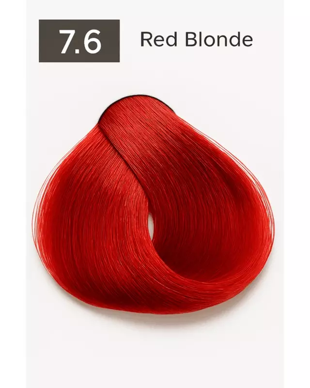 Versum Easy Tech Red permanent hair color for vibrant tone and shine