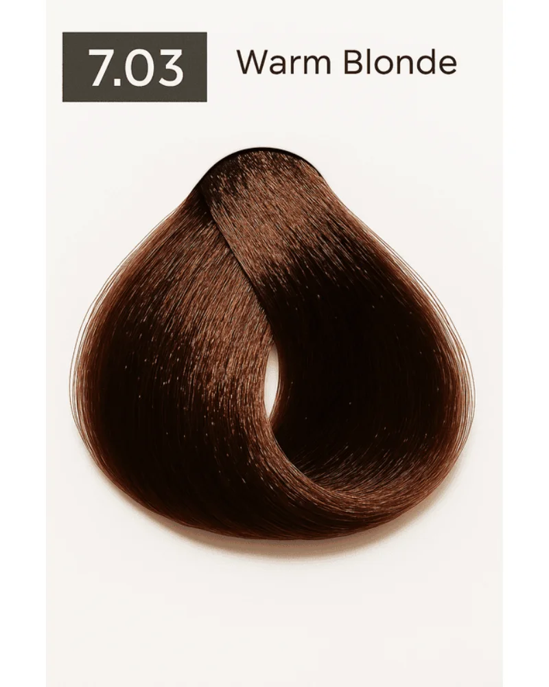 Versum Easy Tech Warm Natural hair color for warm tone and even coverage