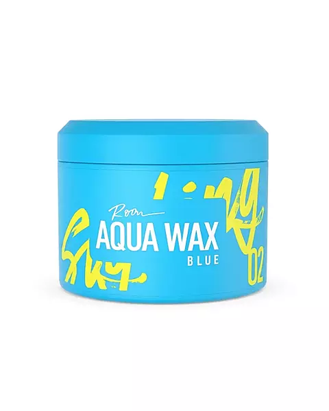 Roqvel Aqua Wax 02 Aqua Blue water-based wax for strong hold and shine