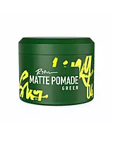Roqvel Matte Pomade Green 04 with matte hold and floral apple scent