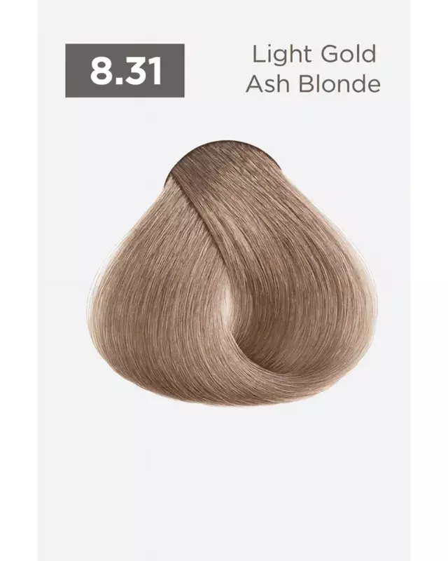 Gold Ash Easy Tech Versum for professional gold ash hair color and gray coverage
