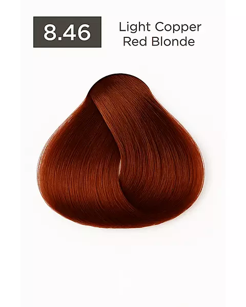 Copper Red Easy Tech Versum for professional copper red hair color and gray coverage