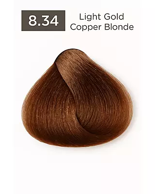 Gold Copper Easy Tech Versum for professional gold copper hair color and gray coverage