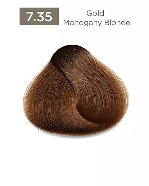Gold Mahogany Easy Tech Versum for professional gold mahogany hair color and gray coverage