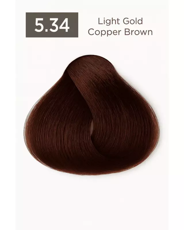 Gold Copper Easy Tech Versum for professional gold copper hair color and gray coverage