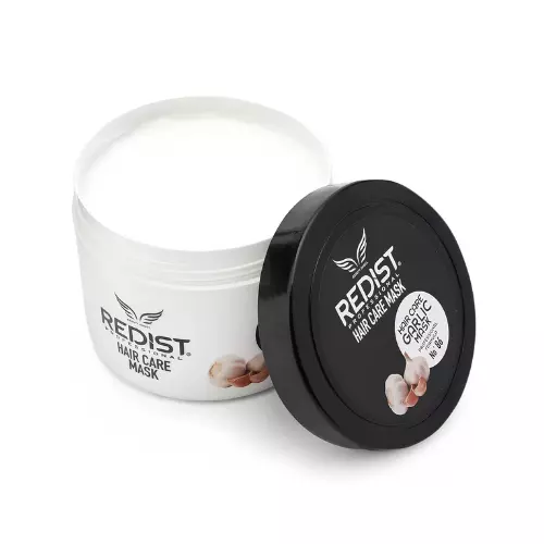Redist Garlic Hair Mask for strength, repair, softness, and shine