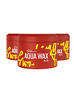 Roqvel Aqua Wax 01 Aqua Red water-based hair wax for strong hold and shine