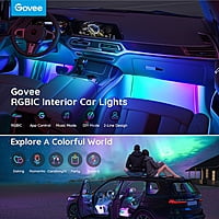 Govee RGBIC Interior Car Lights （30 Scene Mode + 4 Music Mode)--Without Remote Control