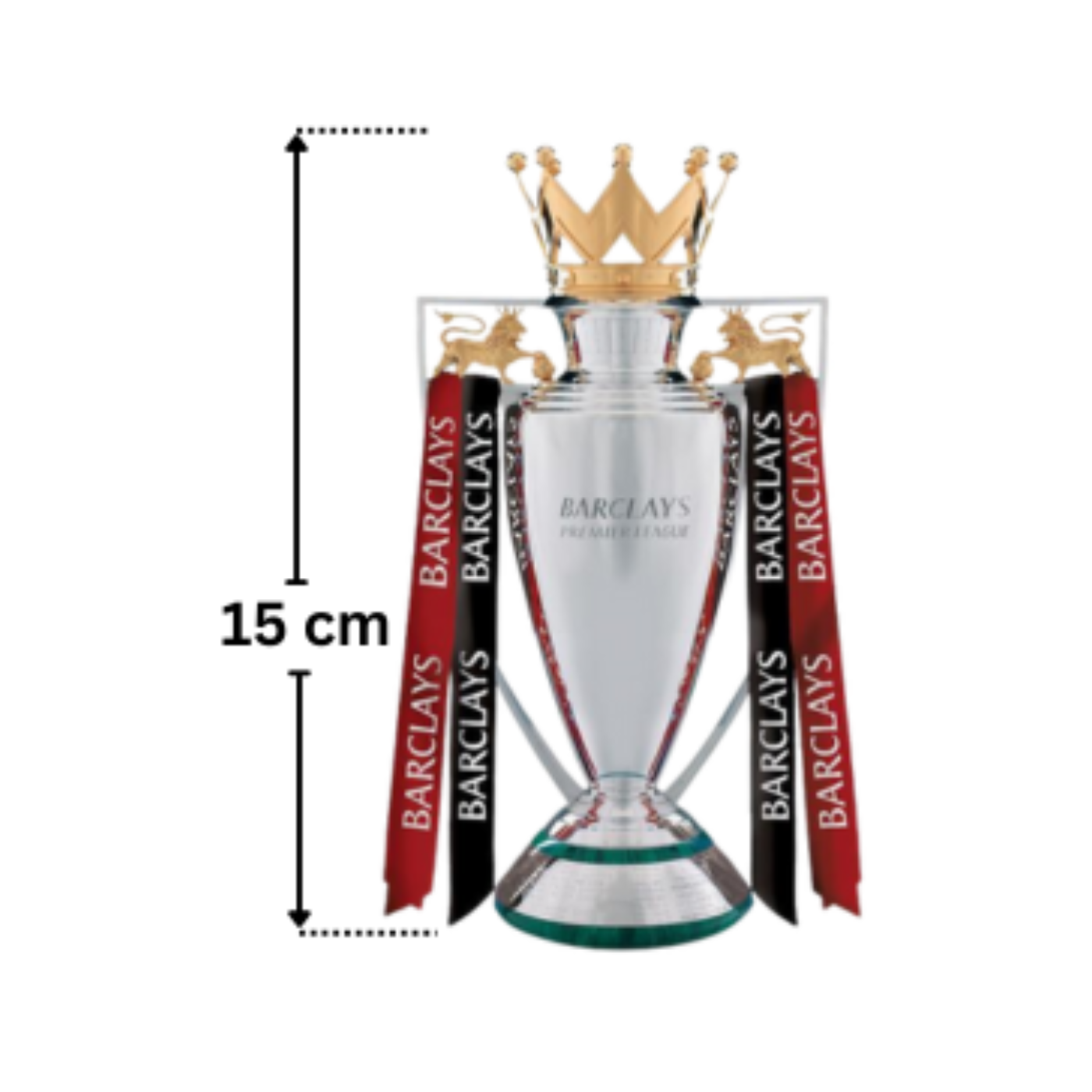 Premier League trophy sports football 15cm