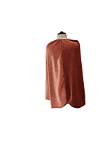 Orange Velvet Capelet