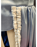 18th Century Periwinkle Overdress 18th Century Periwinkle Overdress