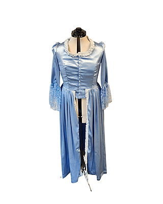 18th Century Periwinkle Overdress