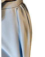 Light Blue Gabardine Dress Set