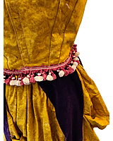 Yellow Batike Boho set