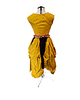 Yellow Batike Boho set