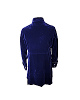 Blue Velvet Frock Coat