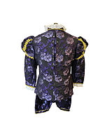 Purple Brocade 3pc Set