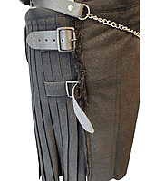Black Kilt w/Sporran