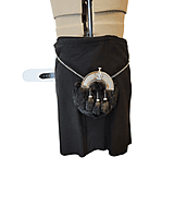 Black Kilt w/Sporran