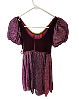Burgundy Princess Dress