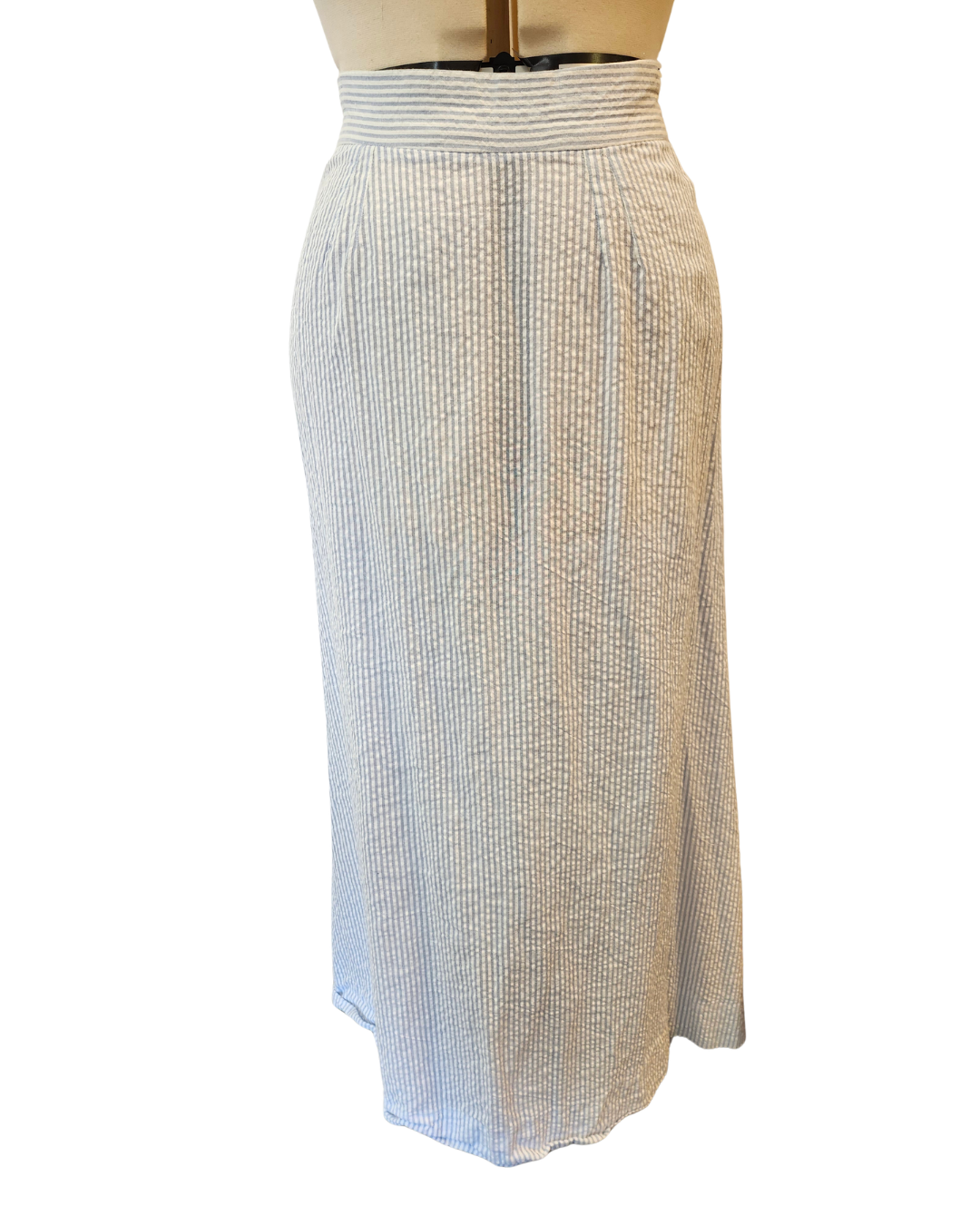 Blue Stripe Skirt