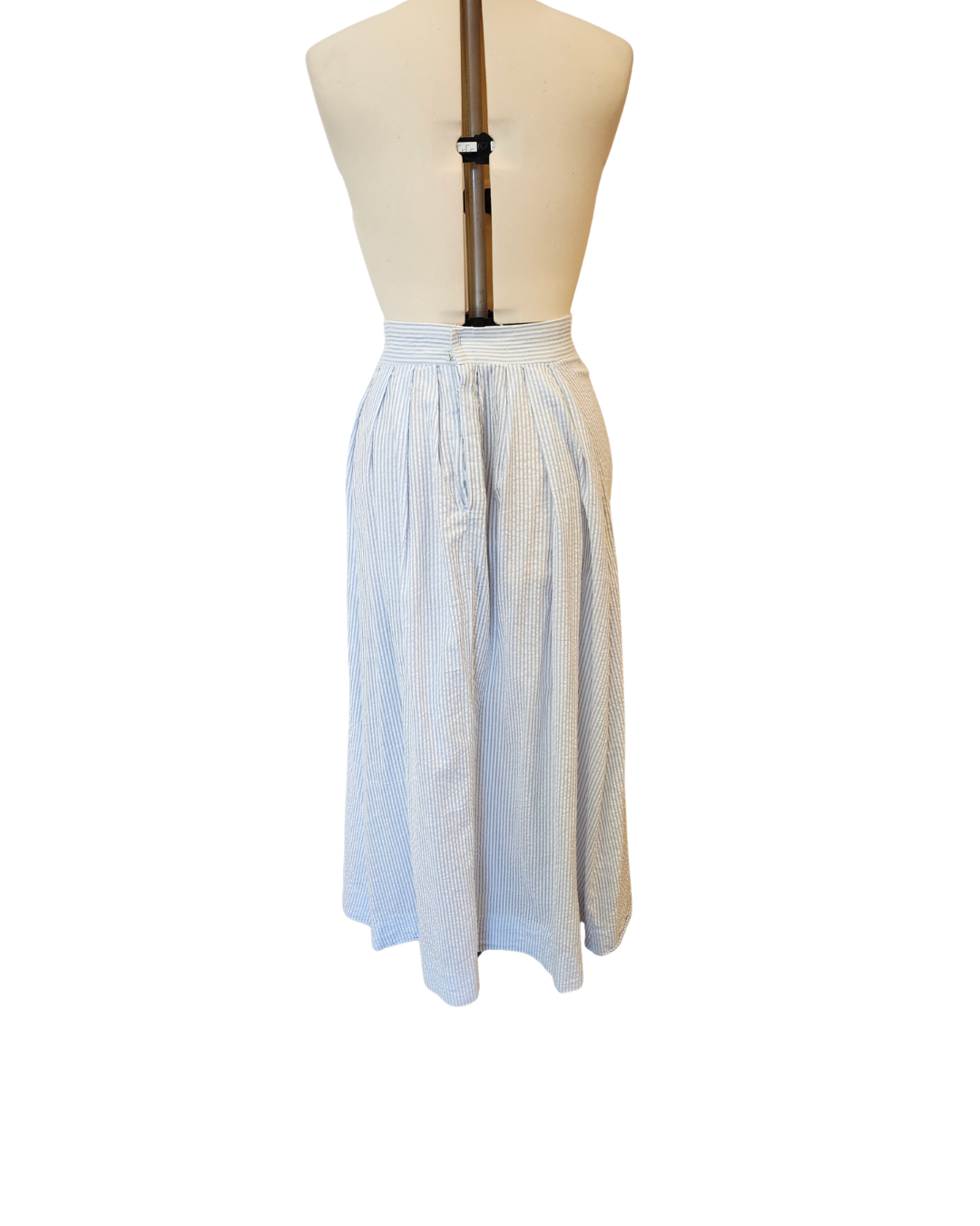 Blue Stripe Skirt