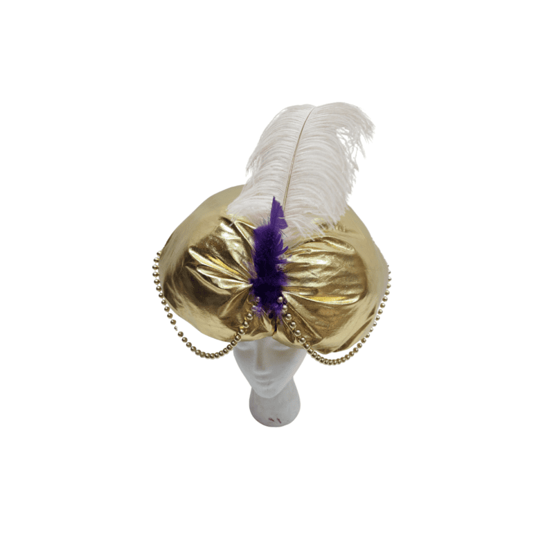 Golden Turban Hat